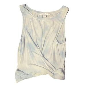 Victorias Secret Heavenly Tie Dye Sleeveless Tie Back Athletic Tank Top Size M